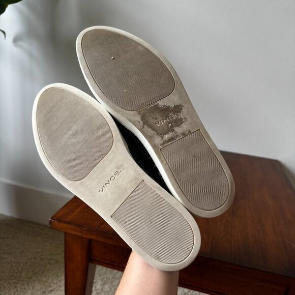 Vince Garvey Slip On Sneaker in Denim Snake Print - Picture 8 of 10